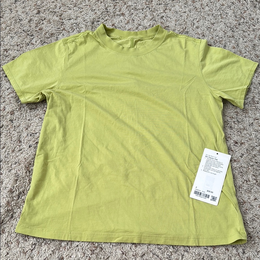 lululemon All Yours Cotton Tee